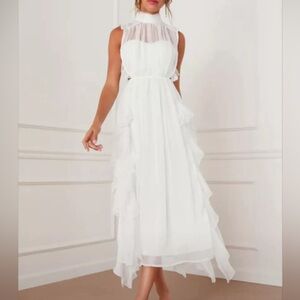 Vici White Dress